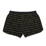 BLACK MAGIC - BLACK GOLD WOMEN'S CASUAL SHORTS