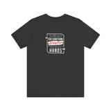 REACH FOR SOMETHING - WHITE RED UNISEX SHORT SLEEVE T-SHIRT
