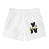 V EAUX IV- BLACK W/ GOLD EAUX SWIM TRUNKS