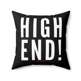 HIGH END WHITE THROW PILLOW
