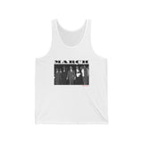 MARCH - BLACK UNISEX TANK TOP