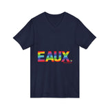 EAUX RAINBOW UNISEX V-NECK T-SHIRTS