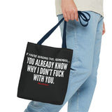 YOU ALREADY KNOW TOTE BAG
