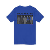 MARCH - BLACK UNISEX V-NECK T-SHIRT