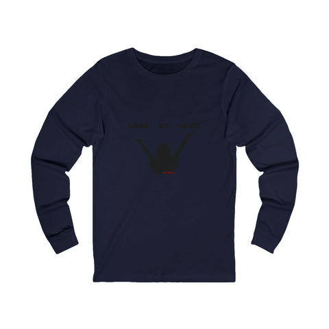 LOOK AT GAWD WHITE UNISEX LONG SLEEVE T-SHIRTS