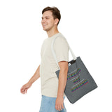 BLACK QUEER RAINBOW TOTE BAG
