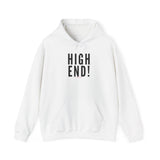 HIGH END BLACK UNISEX HOODIE