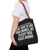 JESUS SAID TOTE BAG