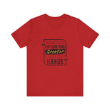 REACH FOR SOMETHING BLACK GOLD UNISEX SHORT SLEEVE T-SHIRTS