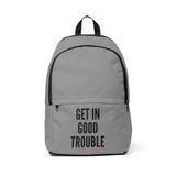 GET IN GOOD TROUBLE - BLACK BOOKBAG