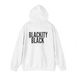 BLACKITY BLACK - BLACK UNISEX HOODIE
