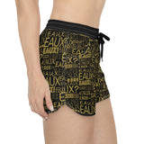 EAUX - GOLD WOMEN'S CASUAL SHORT