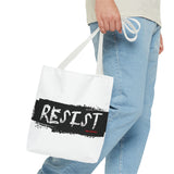 RESIST - BLACK TOTE BAG