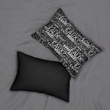 EAUZ WHITE LUMBAR PILLOW