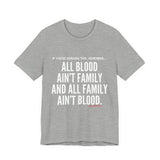 ALL BLOOD UNISEX SHORT SLEEVE T-SHIRT