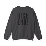HIGH END BLACK UNISEX SWEATSHIRTS