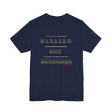 BLACK WOMAN RAINBOW UNISEX V-NECK T-SHIRT