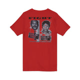 FIGHT - WHITE UNISEX V-NECK T-SHIRT