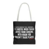 TRADING PLACES TOTE BAG