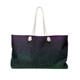 EAUX- MARDI GRAS WEEKEND BAG