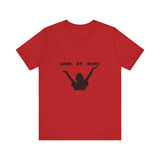 LOOK AT GAWD WHITE UNISEX SHORT SLEEVE