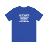 FIGURE OUT UNISEX   SHORT SLEEVE T-SHIRT