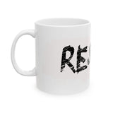 RESIST - WHITE CERAMIC MUG - WHITE 11OZ