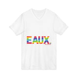 EAUX RAINBOW UNISEX V-NECK T-SHIRTS
