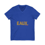 EAUX GOLD UNISEX V-NECK T-SHIRTS