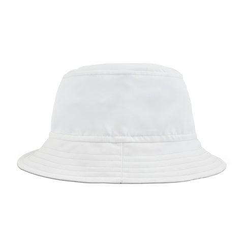 V EAUX IV - BLACK W/ GOLD EAUX AOP BUCKET HAT