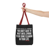 SPRING CLEANING TOTE BAG