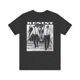 RESIST-WHITE UNISEX SHORT SLEEVE T-SHIRT