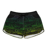 EAUX - MARDI GRAS WOMEN'S CASUAL SHORT