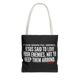 JESUS SAID (CLEAN) TOTE BAG