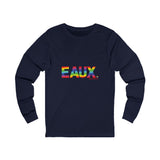 EAUX  RAINBOW UNISEX LONG SLEEVE T-SHIRTS