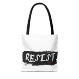 RESIST - BLACK TOTE BAG
