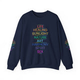 MEANING OF PRIDE UNISEX SWEATSHIRTS