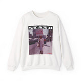 STAND - WHITE UNISEX SWEAT SHIRT