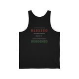 BLACK QUEER RBG UNISEX TANK TOP