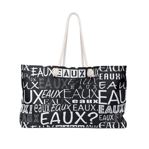 EAUX WHITE WEEKEND BAG