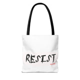 RESIST - WHITE TOTE BAG