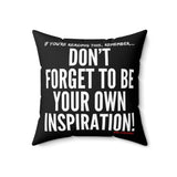 INSPIRATION THROW PILLOW