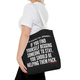 HELP THEM PACK TOTE BAG