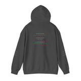 BLACK QUEER RAINBOW UNISEX HOODIE