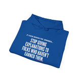 EXPLANATION UNISEX HOODIE