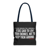 JESUS SAID (CLEAN) TOTE BAG