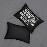 SPRING CLEANING LUMBAR PILLOW