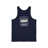 REACH FOR SOMETHING WHITE GOLD UNISEX TANK TOP