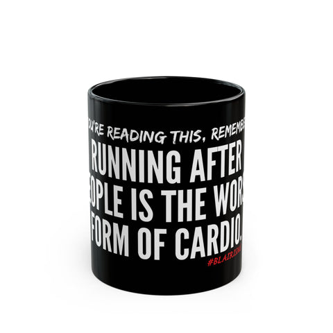 CARDIO BLACK MUG