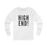 HIGH END BLACK UNISEX LONG SLEEVE T-SHIRTS
